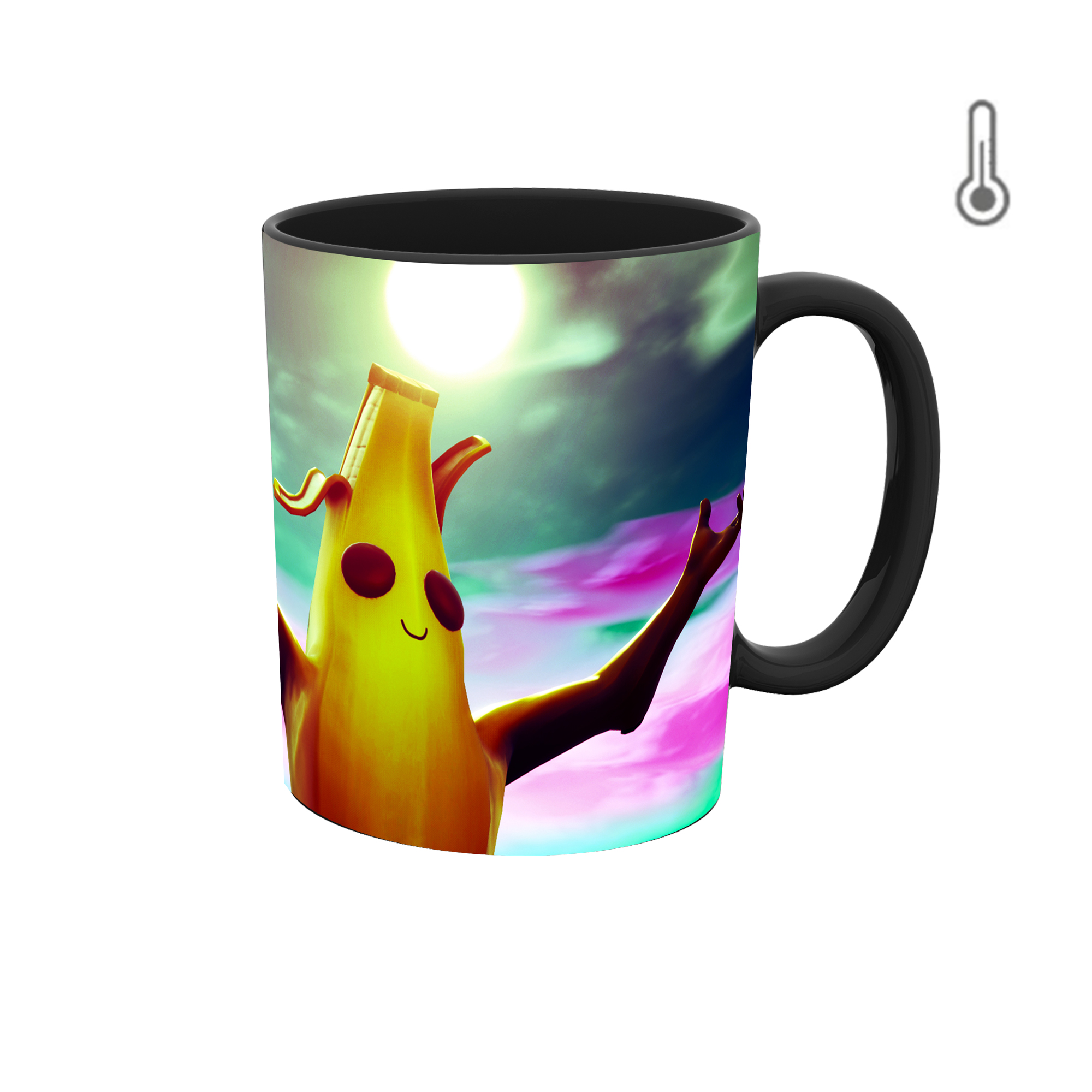 ماگ حرارتی طرح موز فورتنایت کد 8