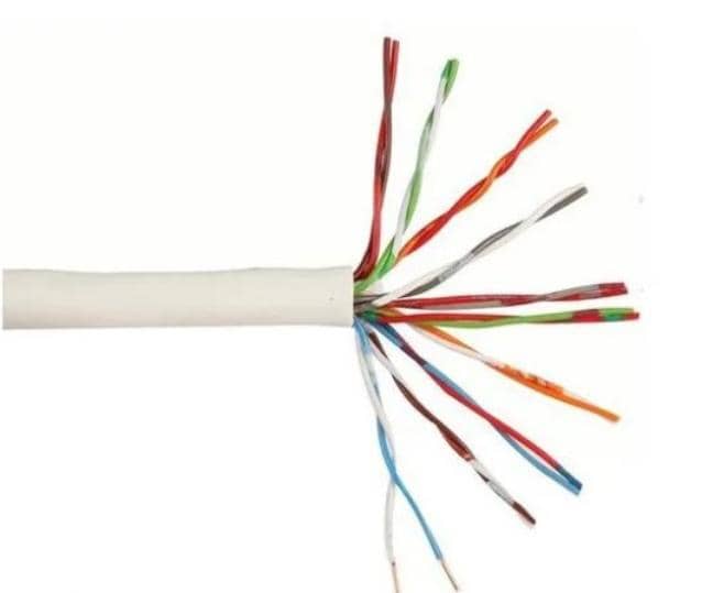 کابل مخابراتی هوایی 10 زوج 06 CU