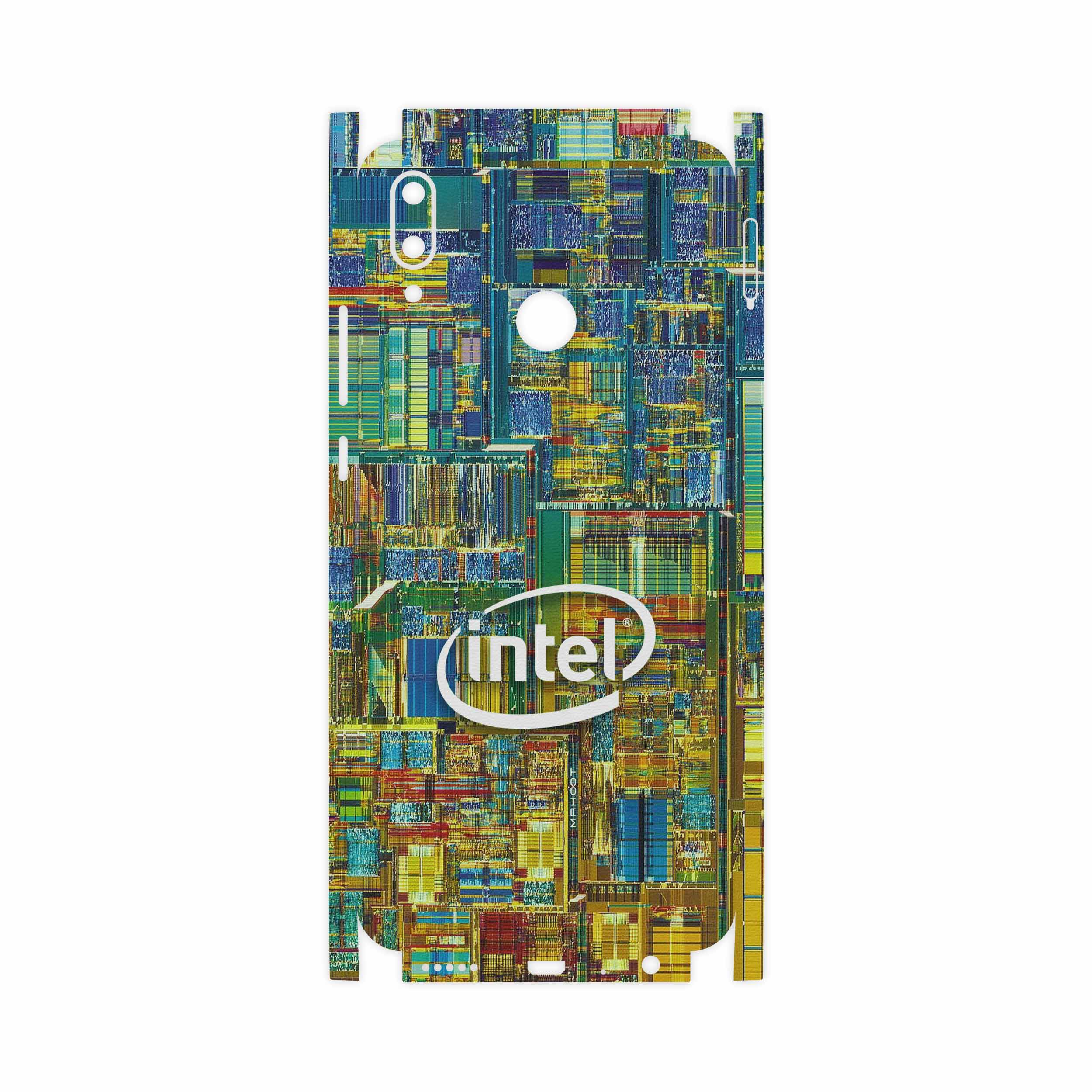 برچسب پوششی ماهوت مدل Intel Brand-FullSkin مناسب برای گوشی موبایل هوآوی Y9 2019