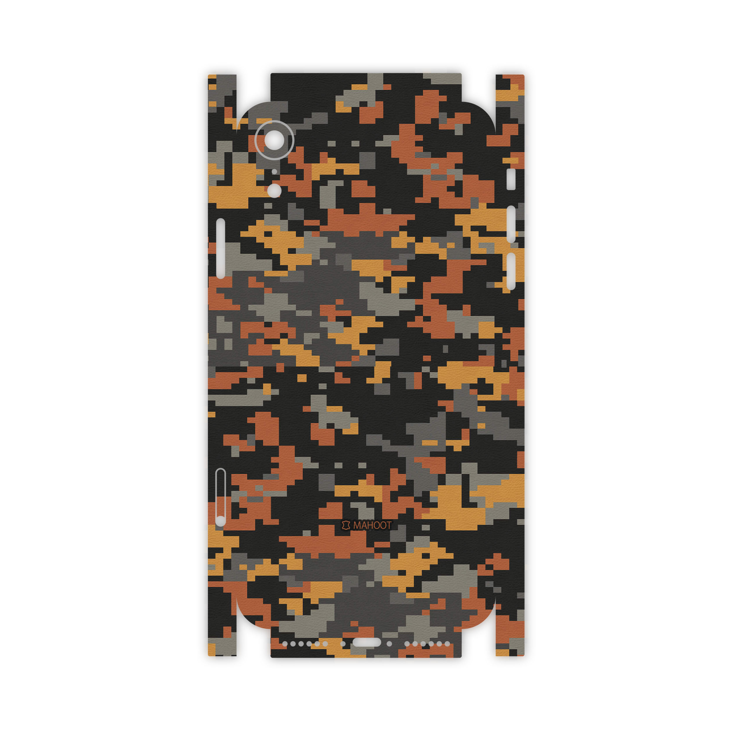 برچسب پوششی ماهوت مدل Army-Autumn-pixel-FullSkin مناسب برای گوشی موبایل اپل iPhone Xr