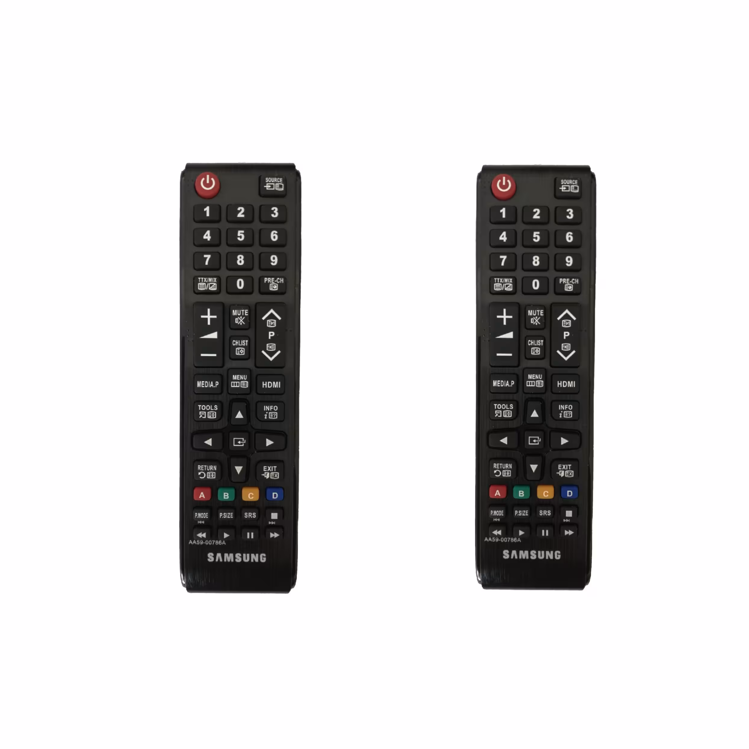 ریموت کنترل تلویزیون  مدل AA59-00786A مجموعه 2 عددی
