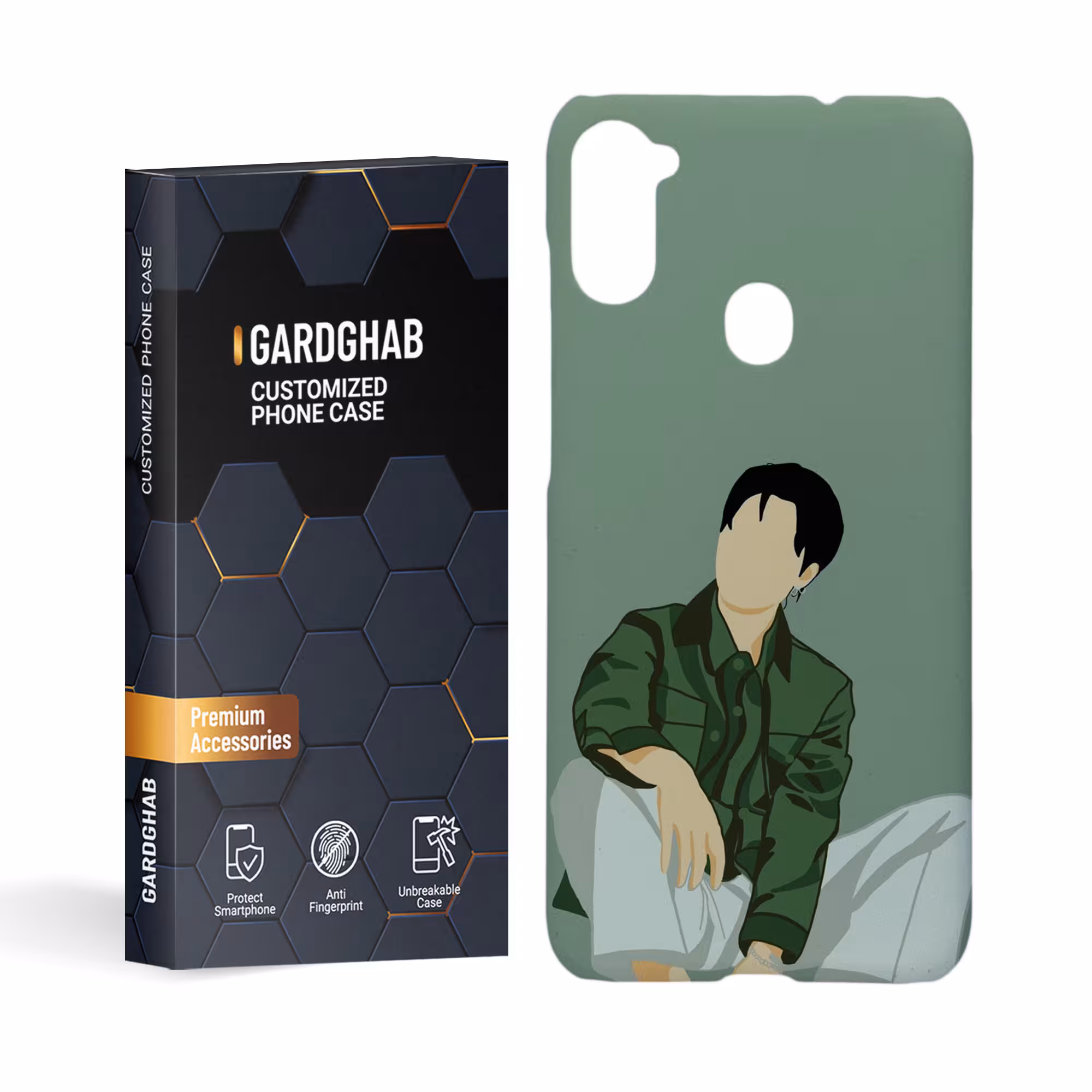 کاور گارد قاب مدل پسرانه مناسب برای گوشی موبایل سامسونگ galaxy a11