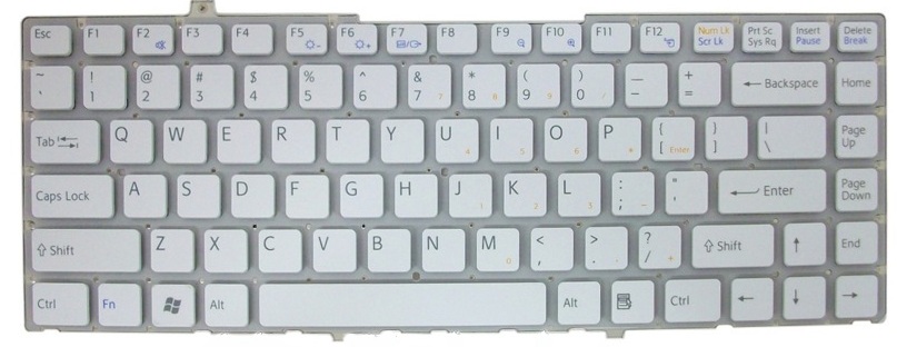 کیبورد لپ تاپ سونی مدل VGN-NW