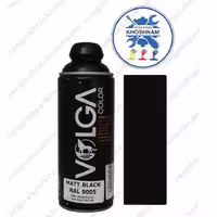 اسپری رنگ ولگا کالر MATT BLACK مشکی مات 9005