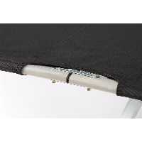 تخت کمپ مشکی سیاه صندلی های سرگرم کننده کمپینگ آلومینیومی تاشو فانکی چیز Funky Chairs