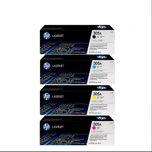 ست کارتریج چهار رنگ اچ پی HP 305A - دوسو آی تی