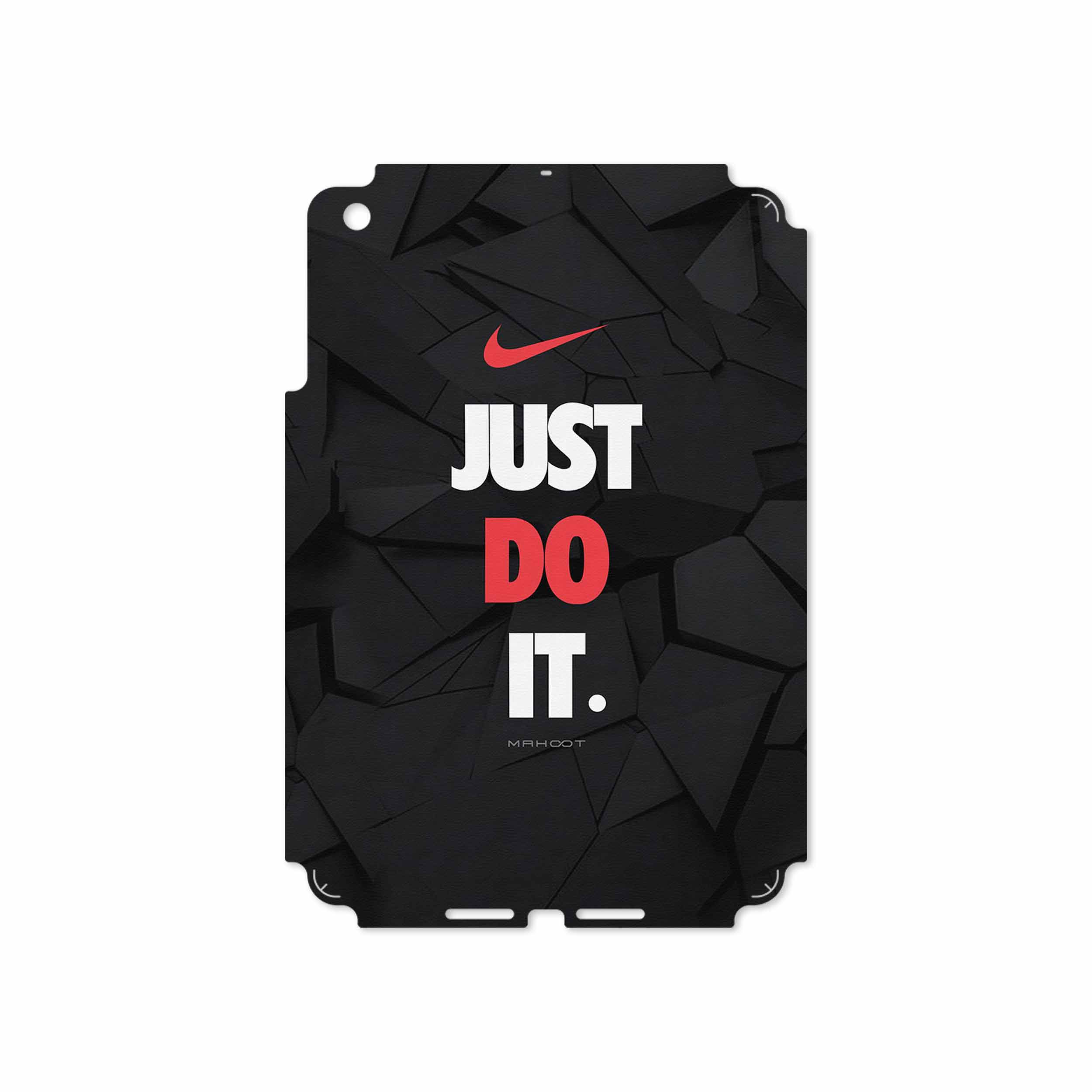 برچسب پوششی ماهوت مدل NIKE-Logo مناسب برای تبلت اپل iPad mini 2012 A1432