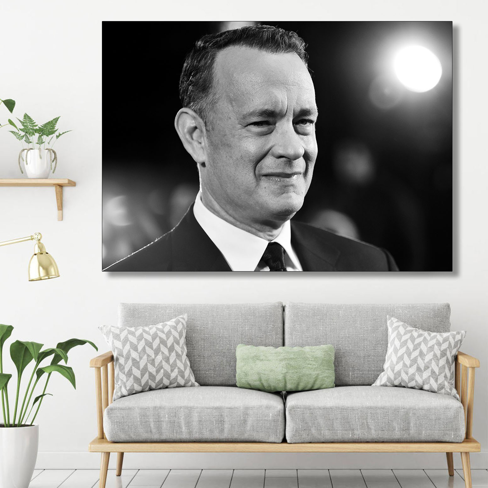 تابلو شاسی گالری استاربوی طرح تام هنکس مدل بازیگران 048