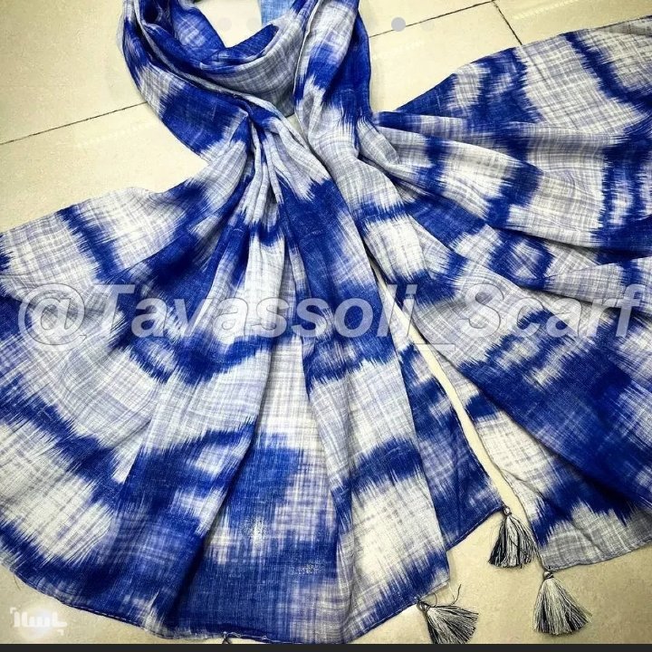 شال آبرنگی زنانه و دخترانه دارای رنگ بندی با ارسال رایگان