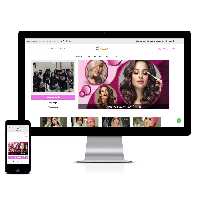 طراحی سایت شرکتی خدماتی طرح سالن زیبایی | طراحی سایت سالن زیبایی و آرایشگاه با رزرو نوبت سالن آرایشی | سایت میکاپ آرتیست