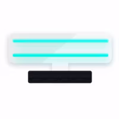 چراغ رومیزی مدل ریموت دار EQUAL-GL_TBL-GLASS