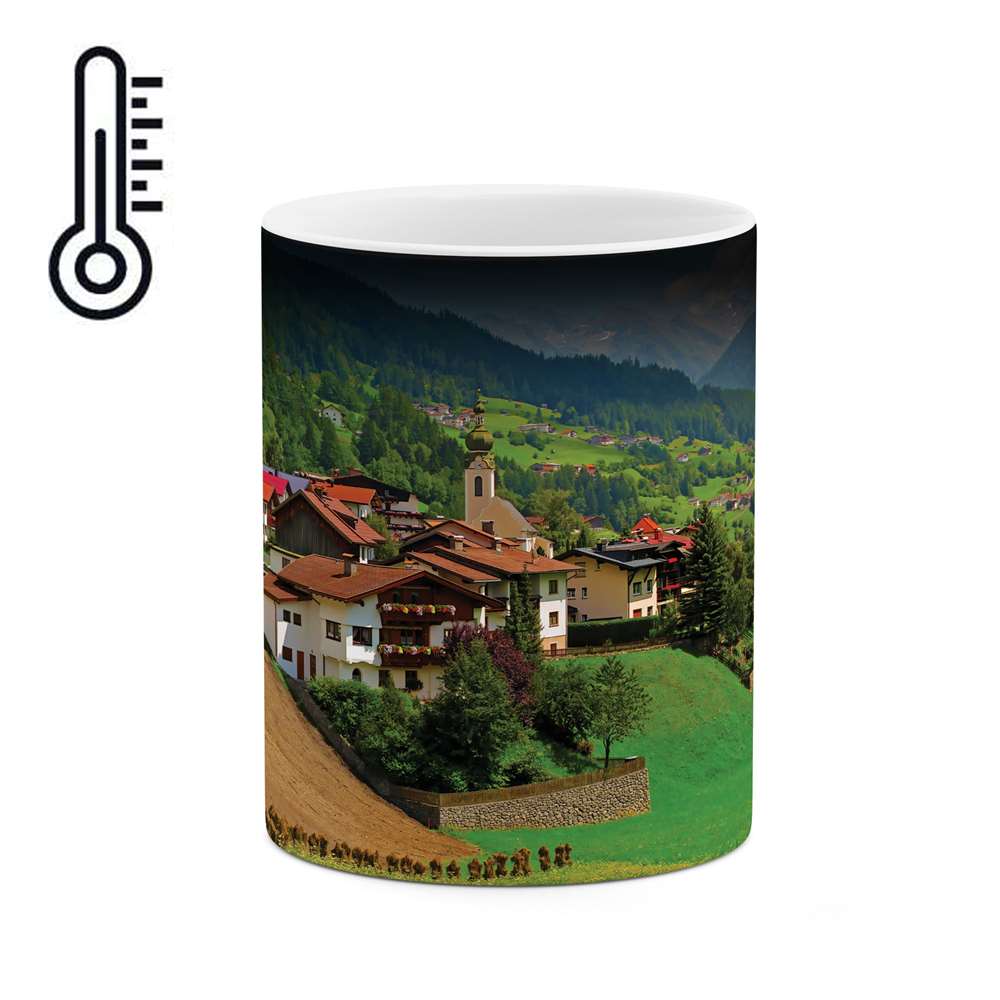 ماگ حرارتی طرح خانه ویلایی مدل mgh10100