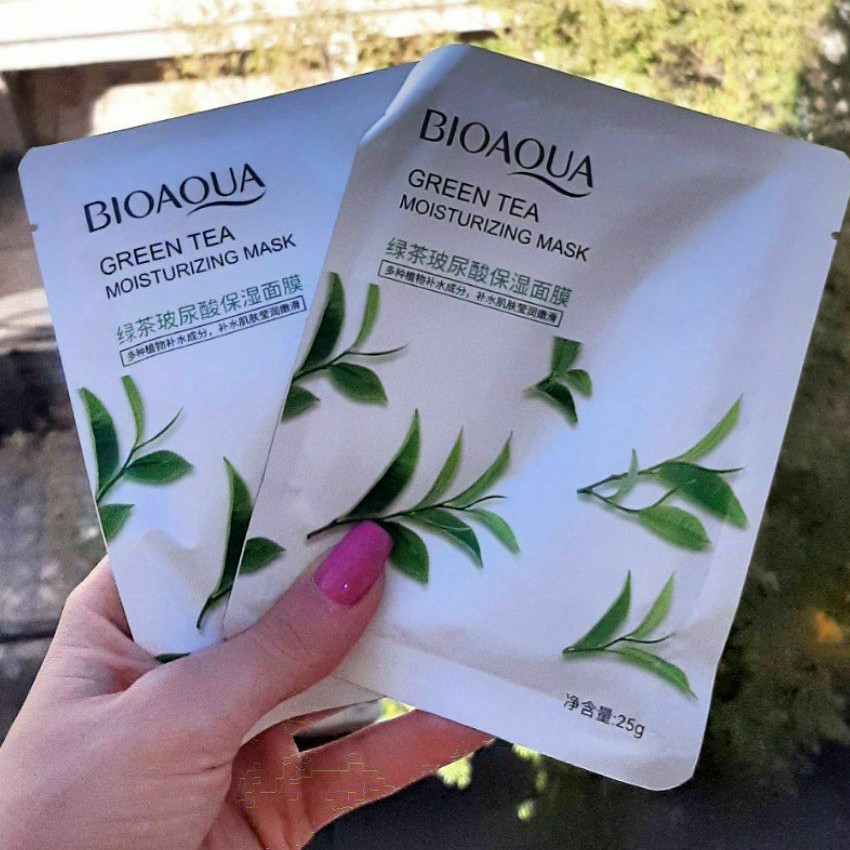 ماسک ورقه ای چای سبز 