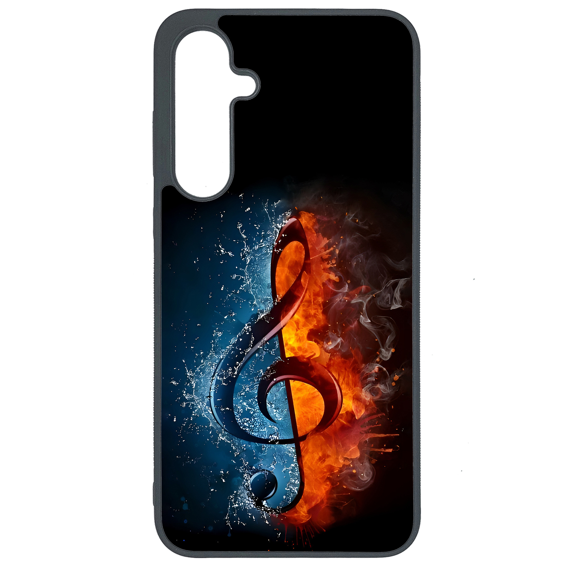 کاور طرح نت موسیقی کد G-042 مناسب برای گوشی موبایل سامسونگ Galaxy A35 | دیجی قاب دونی