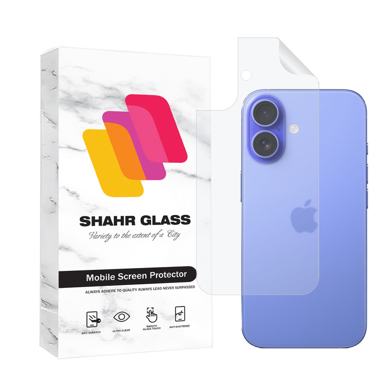 محافظ پشت گوشی شهر گلس مدل NANOMTSH مناسب برای گوشی موبایل اپل iPhone 16 | کالا برتری
