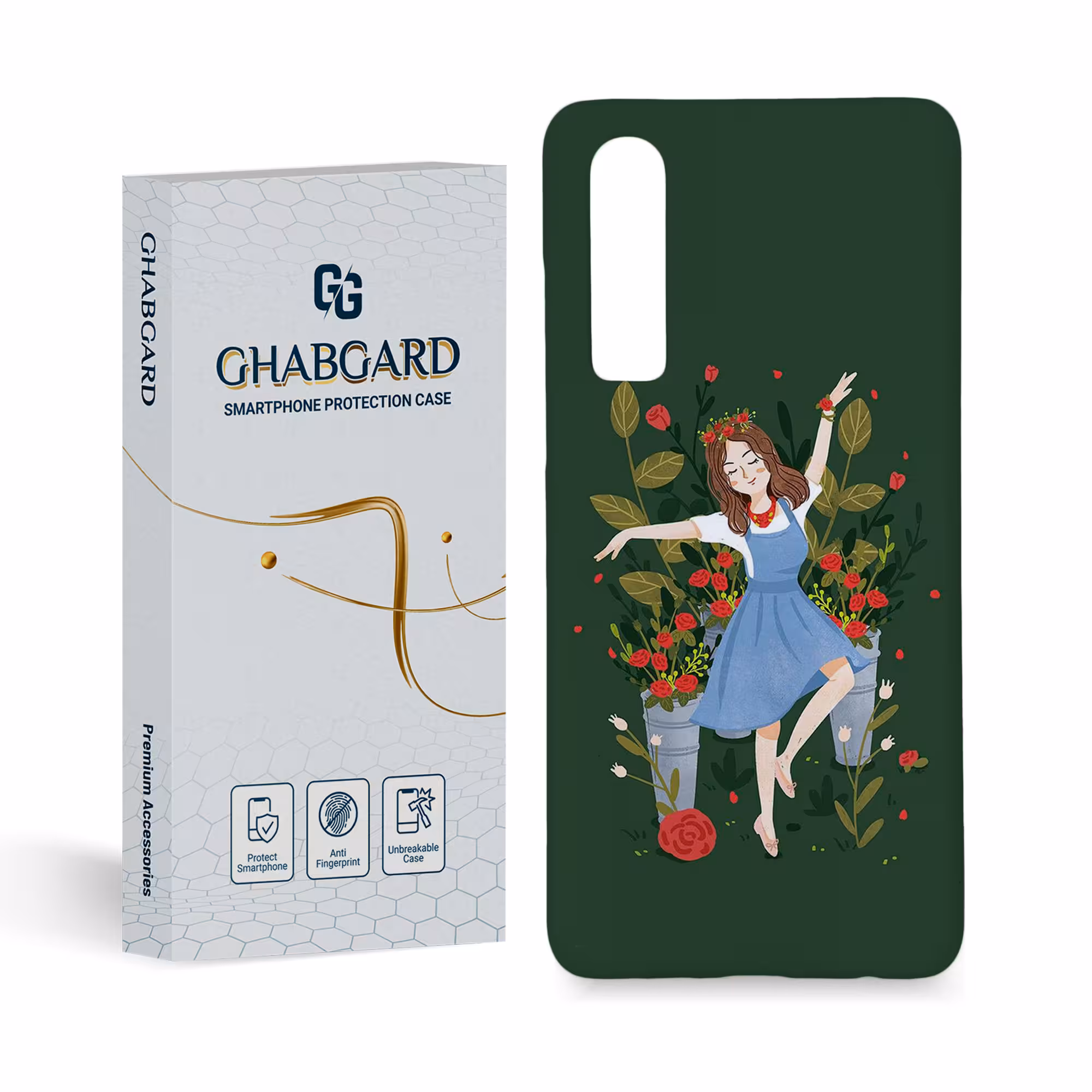 کاور قاب گارد مدل دخترانه مناسب برای گوشی موبایل هوآوی P30