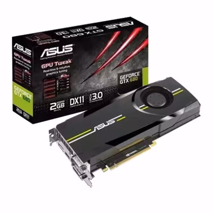 کارت گرافیک ایسوس GeForce GTX 680 2GD5 2GB DDR5