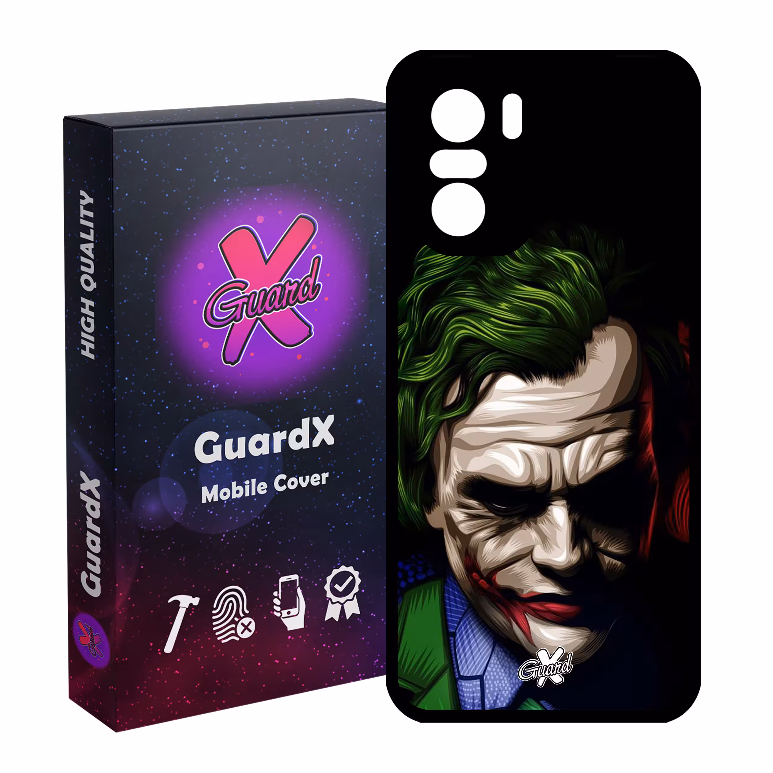 کاور گارد ایکس طرح Joker مدل Glass10109 مناسب برای گوشی موبایل شیائومی Poco F3/MI 11X/MI 11X Pro/Redmi K40/K40 Pro