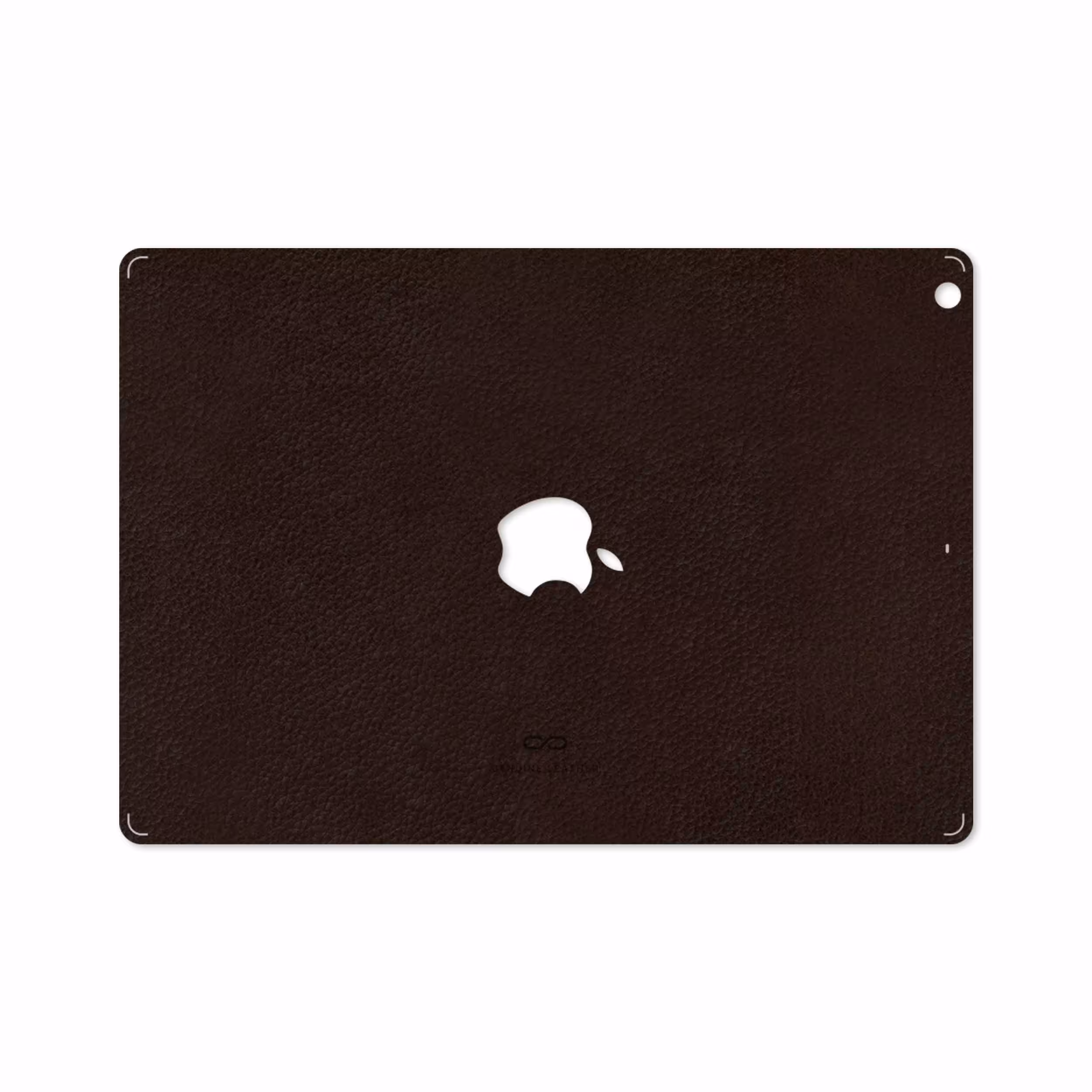 برچسب پوششی ماهوت مدل Dark-Brown-Leather مناسب برای تبلت اپل iPad Air 2013 A1476