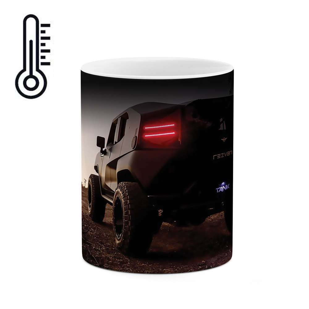 ماگ حرارتی طرح ماشین رزوانی موتورز مدل mgph10863