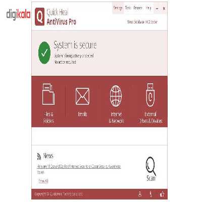 آنتی ویروس پرو کوییک هیل یکساله