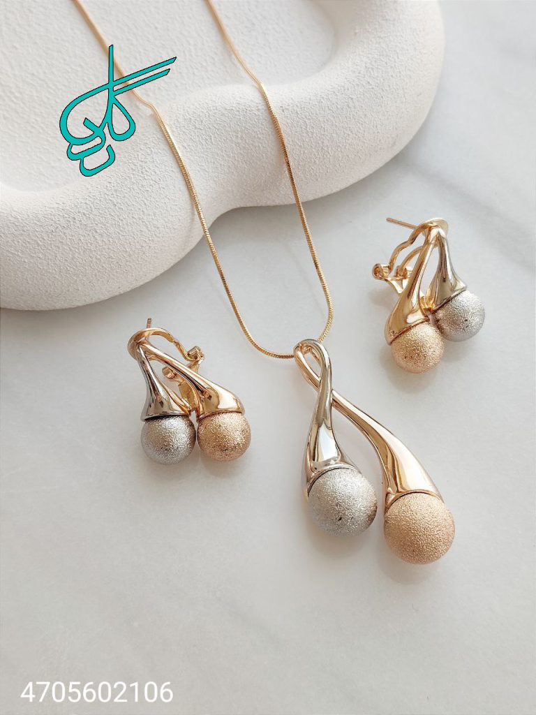 خرید نیمست زنانه ژوپینگ توپی دو رنگ جدید رنگ ثابت آبکاری شده با کیفیت ضد حساسیت کد 1715419 - ردگل