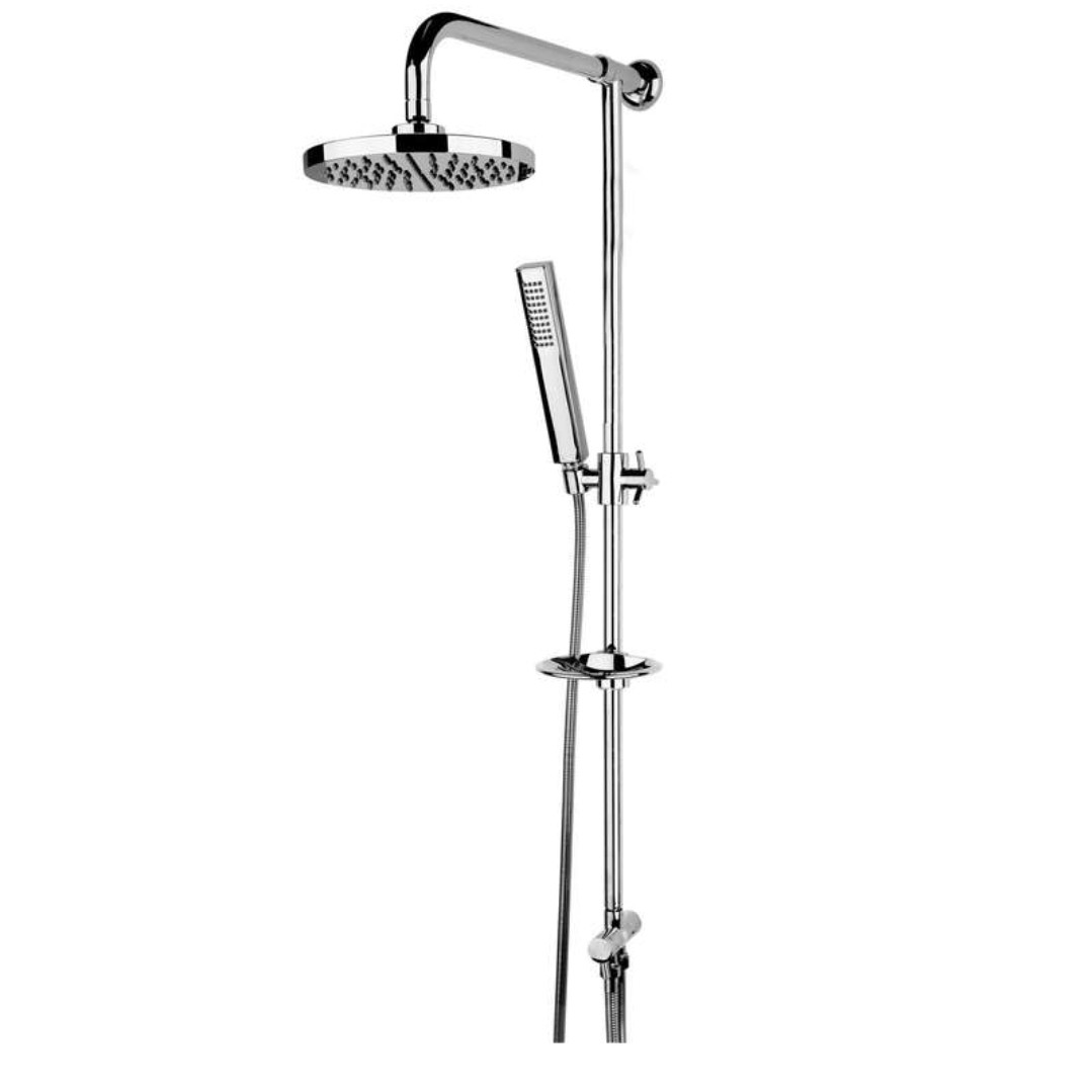 علم دوش حمام دوکاره راسان مدل تینا کروم