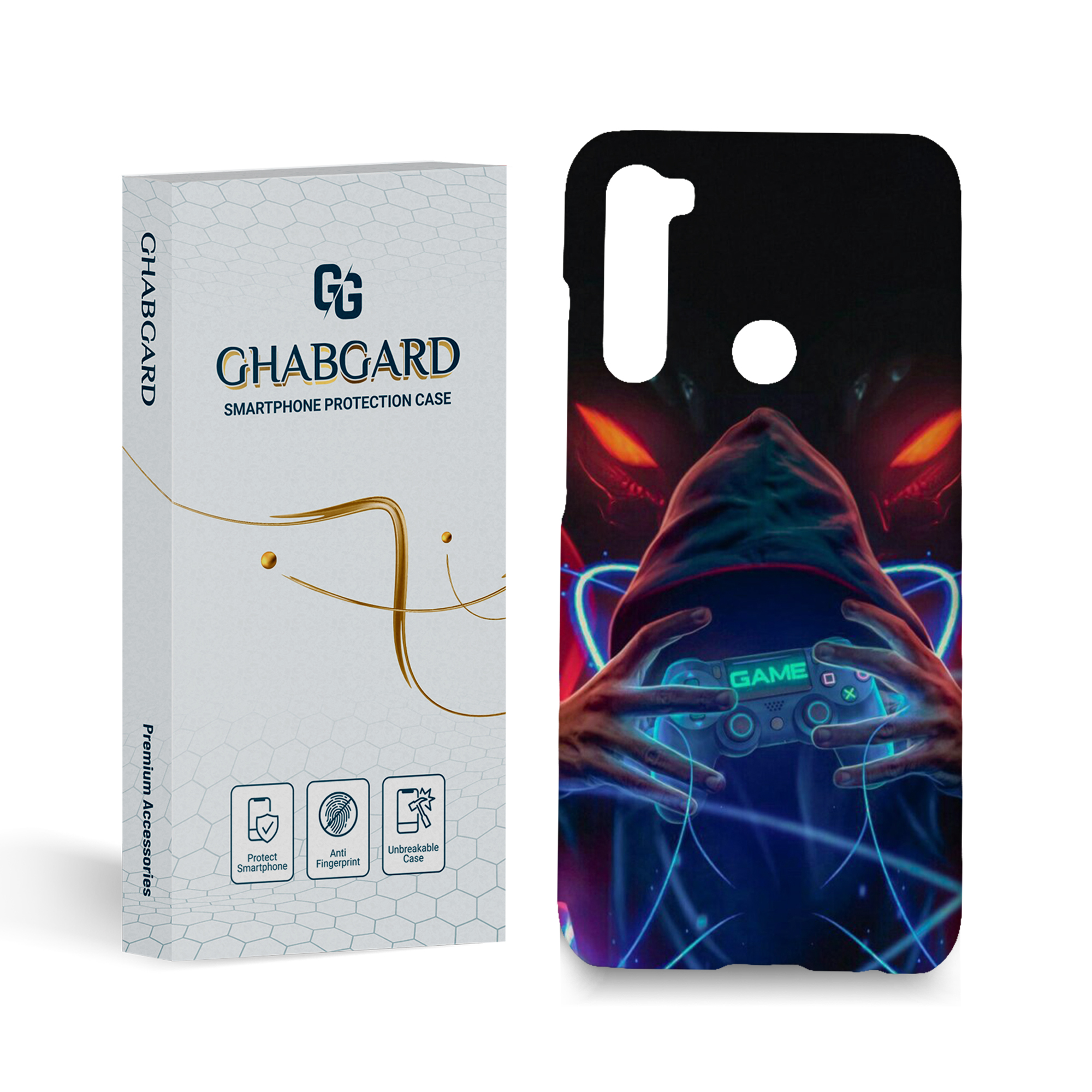 کاور قاب گارد مدل پسرانه مناسب برای گوشی موبایل شیائومی mi note 8t