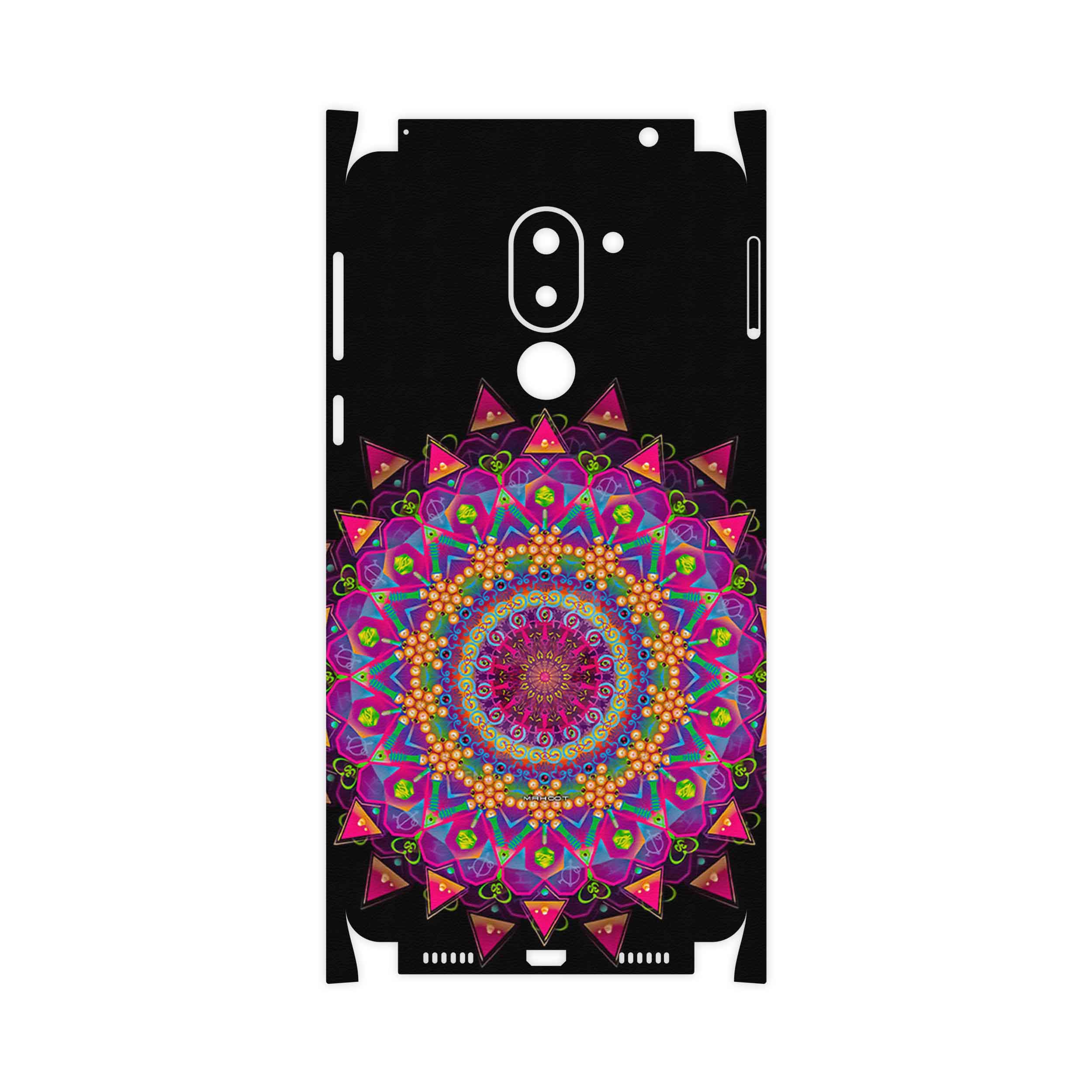 برچسب پوششی ماهوت مدل Mandala Design 5-FullSkin مناسب برای گوشی موبایل آنر 6X