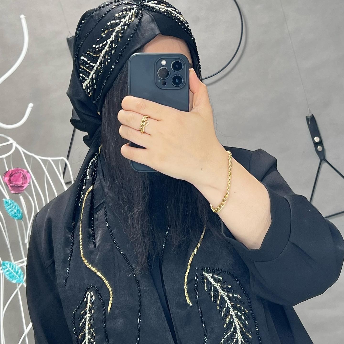 شال جواهر دوزی پیچک