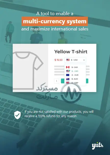 دانلود افزونه YITH Multi Currency Switcher for WooCommerce Premium