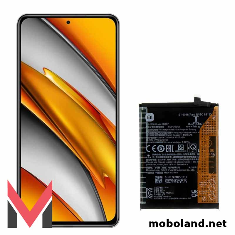 قیمت باتری اصلی شیائومی پوکو Poco F3 مدل BM4Y - موبولند