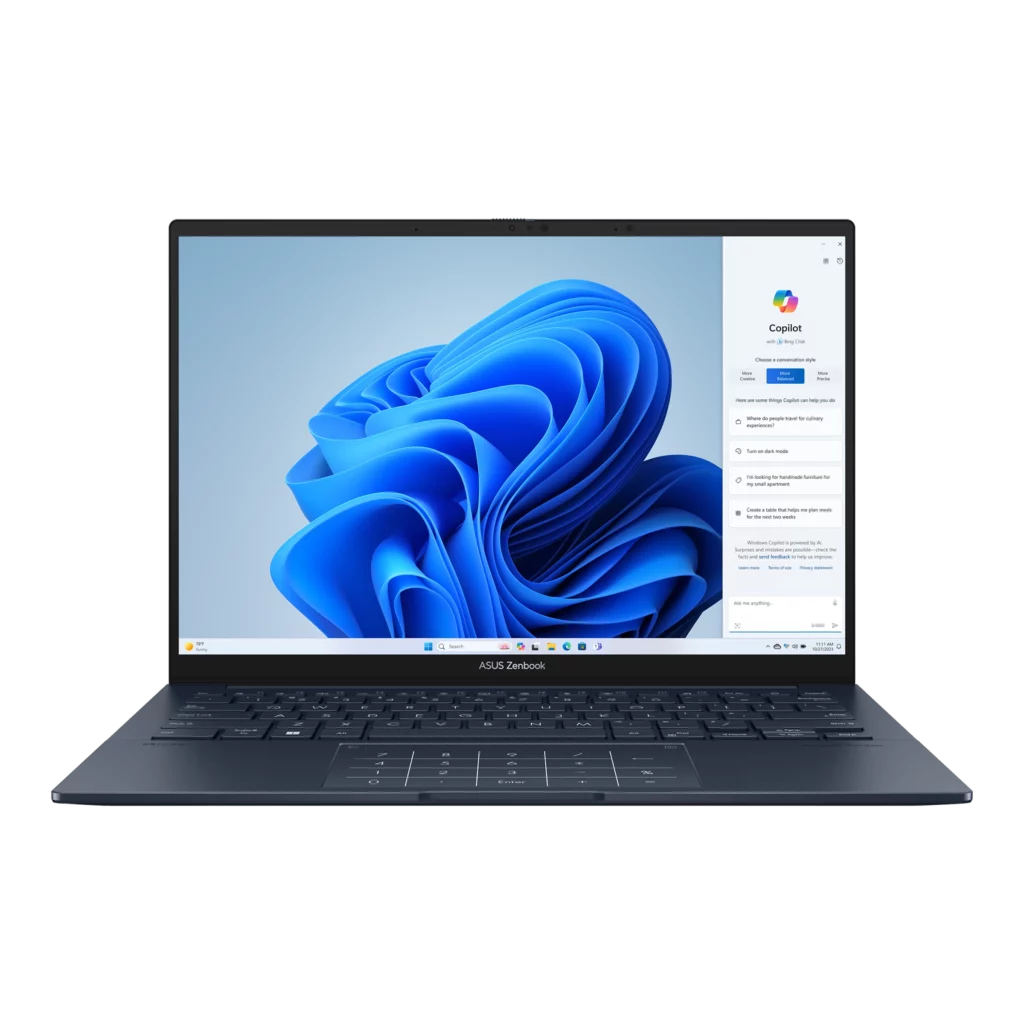 لپ تاپ ایسوس Zenbook 14 OLED UX3405MA Core Ultra 5 | براکالا