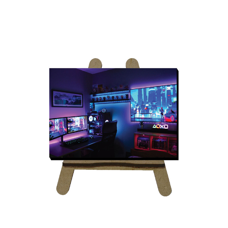 تابلو شاسی مدل بازی طرح اتاق بازی کد 1 | دنیای قاب