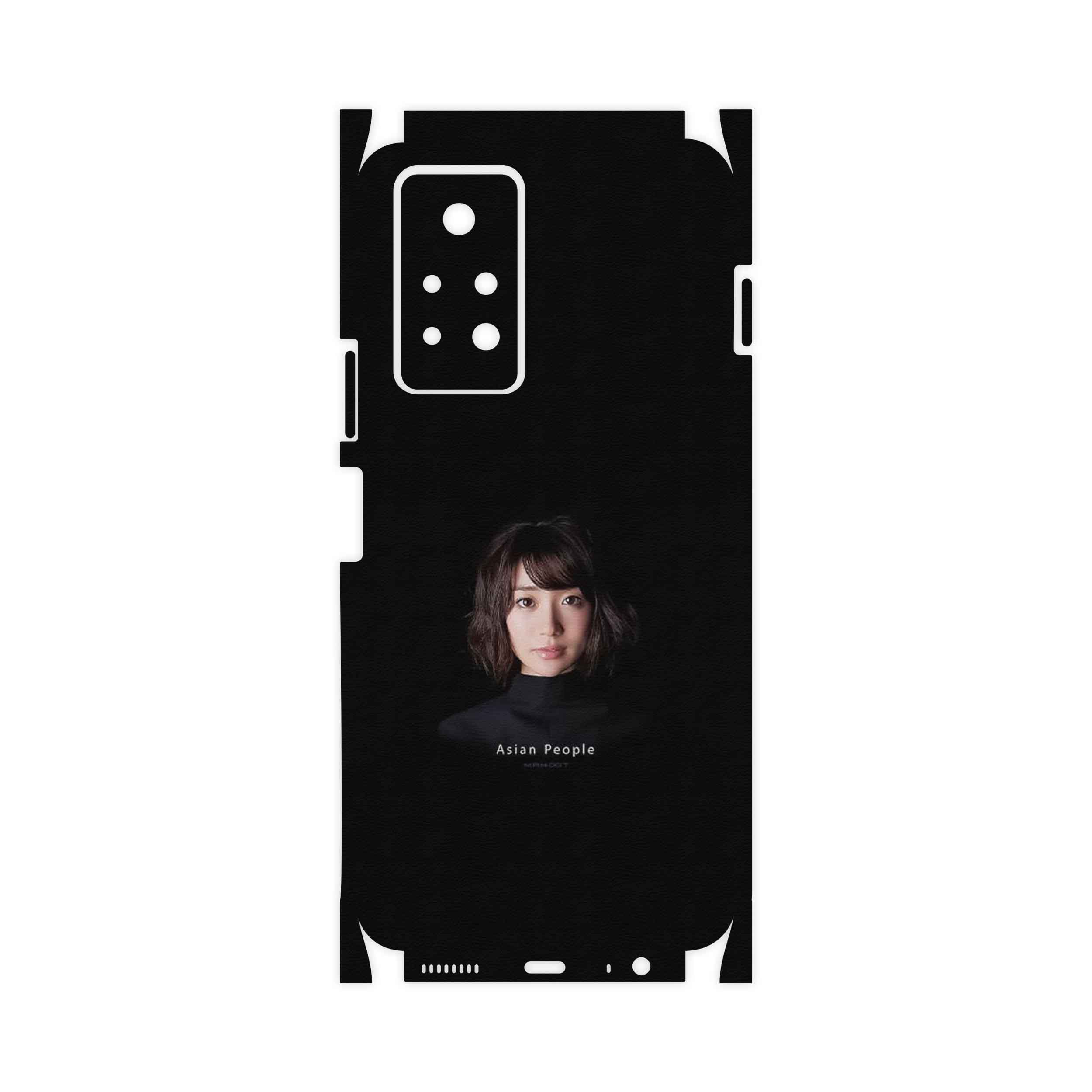 برچسب پوششی ماهوت مدل Portrait of an Asian Woman-FullSkin مناسب برای گوشی موبایل اینفینیکس Note 11 Pro