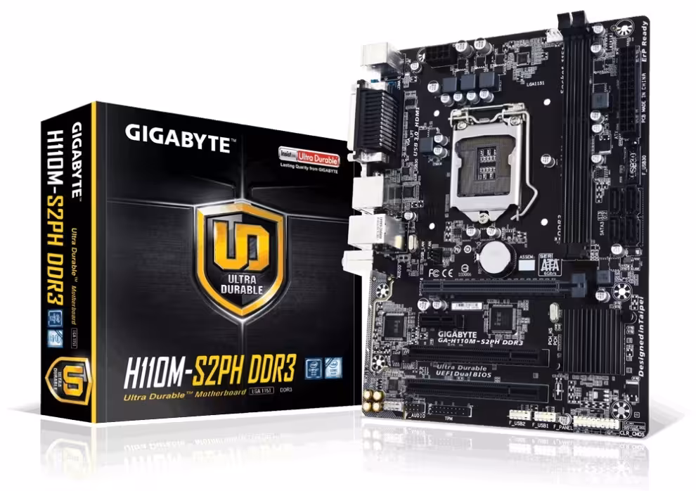 مادربرد گیگابایت اچ 110 H110M-S2PH DDR3