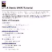 خرید و دانلود نسخه کامل کتاب A Basic UNIX Tutorial