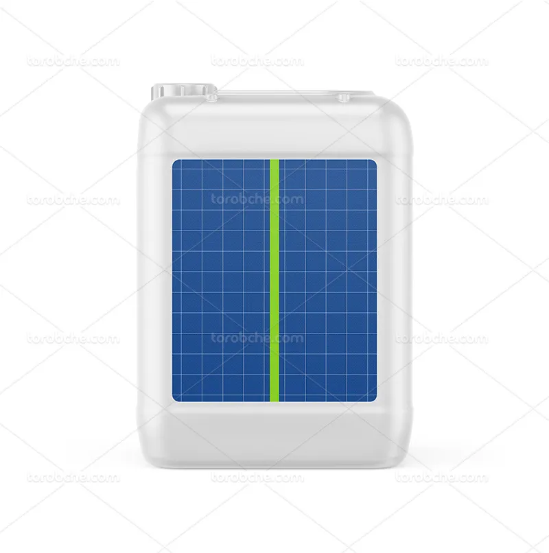 موکاپ بطری پلاستیکی روغن موتور | گرافیک با طعم تربچه