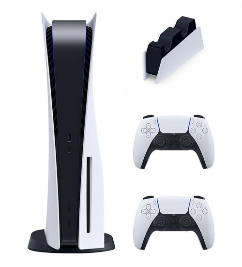 قیمت و خرید باندل کنسول بازی سونی پلی استیشن 5 نسخه استاندارد به همراه یک دسته اضافه و یک پایه شارژر - برین تک