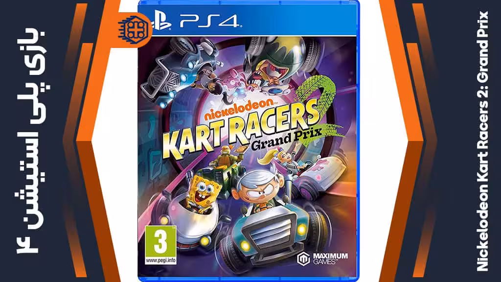 دیسک بازی Nickelodeon Kart Racers 2: Grand Prix – مخصوص PS4
