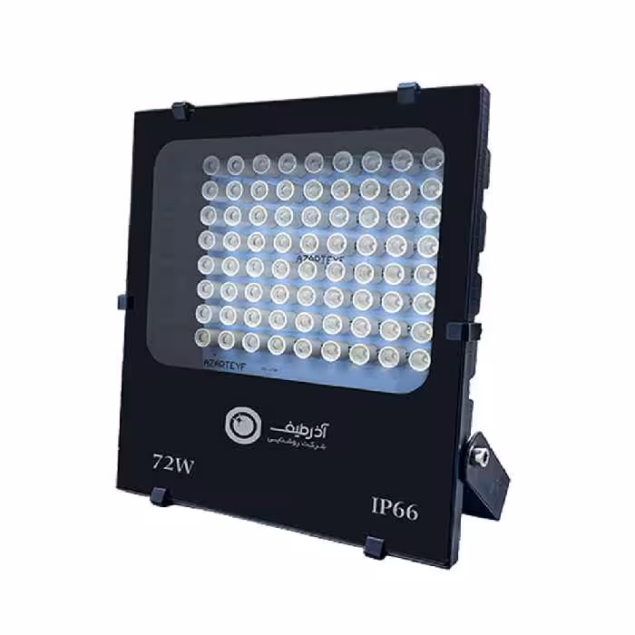 پروژکتور RGB پاور 72 وات آذر طیف کد FP72W-RGB