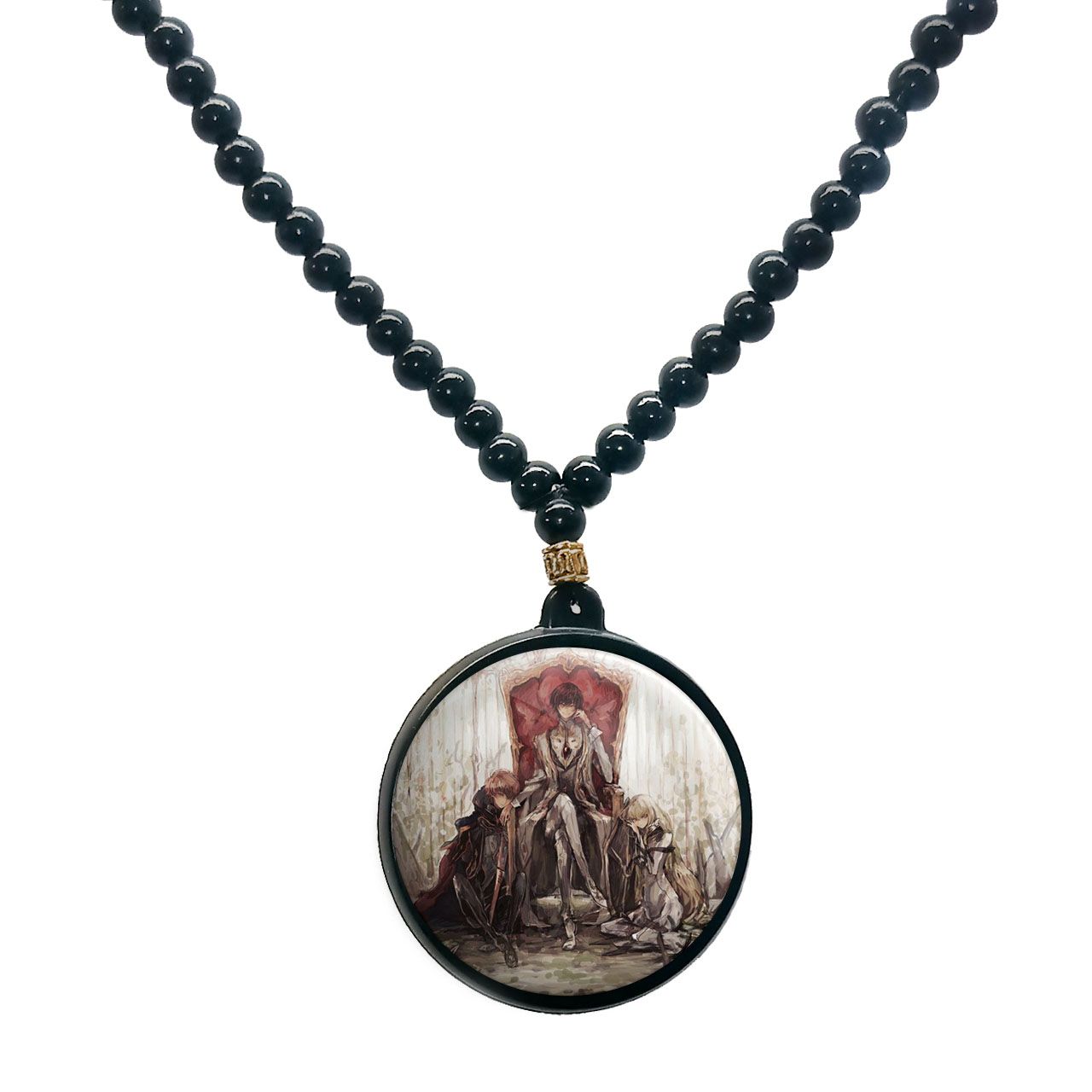 گردنبند پرمانه طرح Code Geass کد pmd.23077 مدل دو طرفه