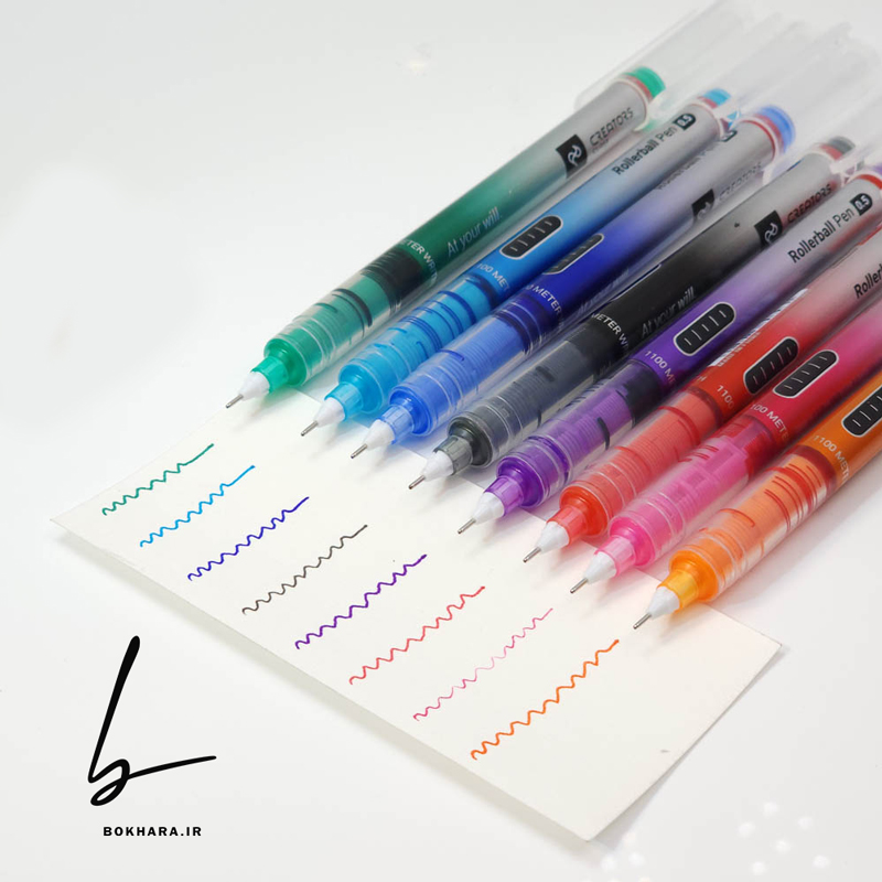 روان نویس سی کلاس 0.5mm رنگی C.Class Monet PCRP-41-8W بسته 8 عددی