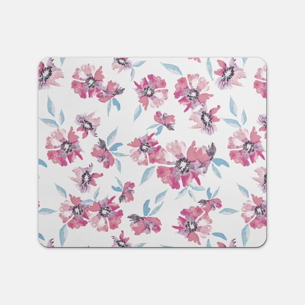 ماوس پد مدل Flowers Pattern