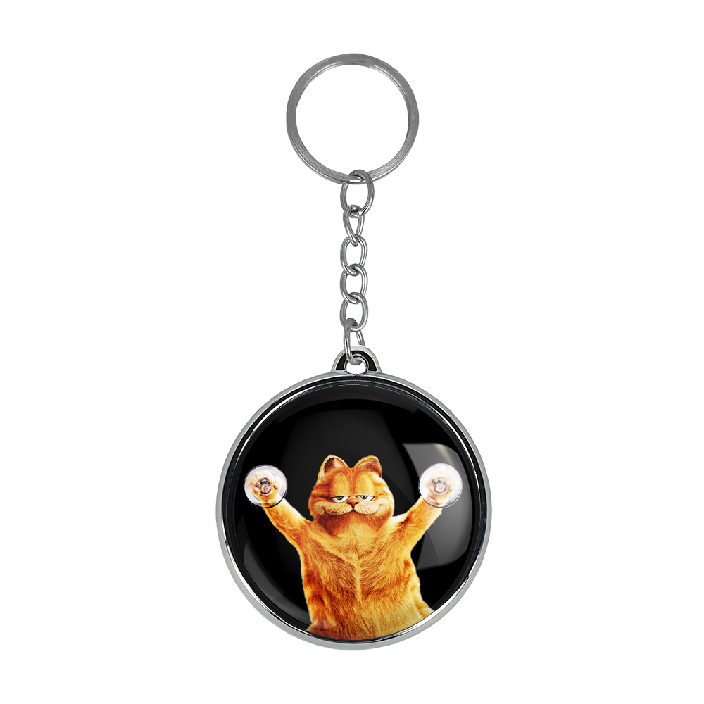 جاکلیدی خندالو طرح گارفیلد مدل دوطرفه کد 1383313835