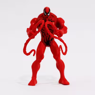 اکشن فیگور طرح ونوم مدل Red venom