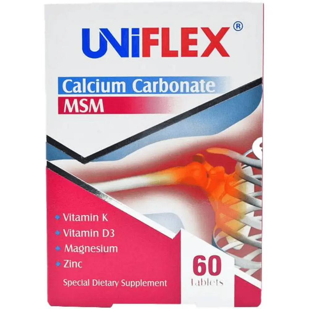 قرص یونی فلکس ابیان دارو 60 عددی
