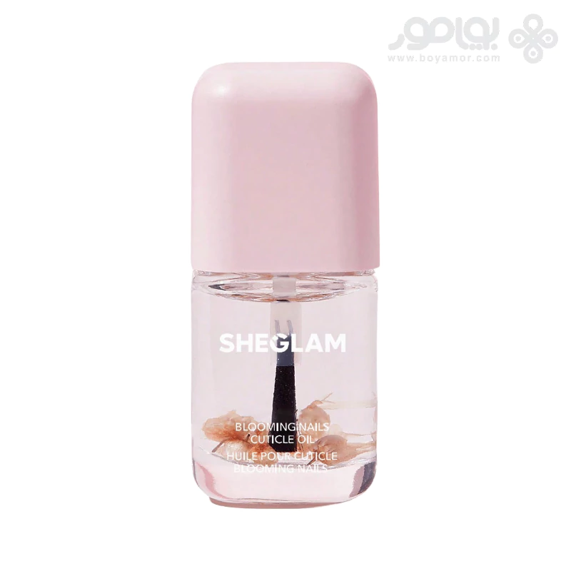 روغن تقویت کننده ناخن شیگلم مدل BLOOMING NAILS حجم 8 میل
