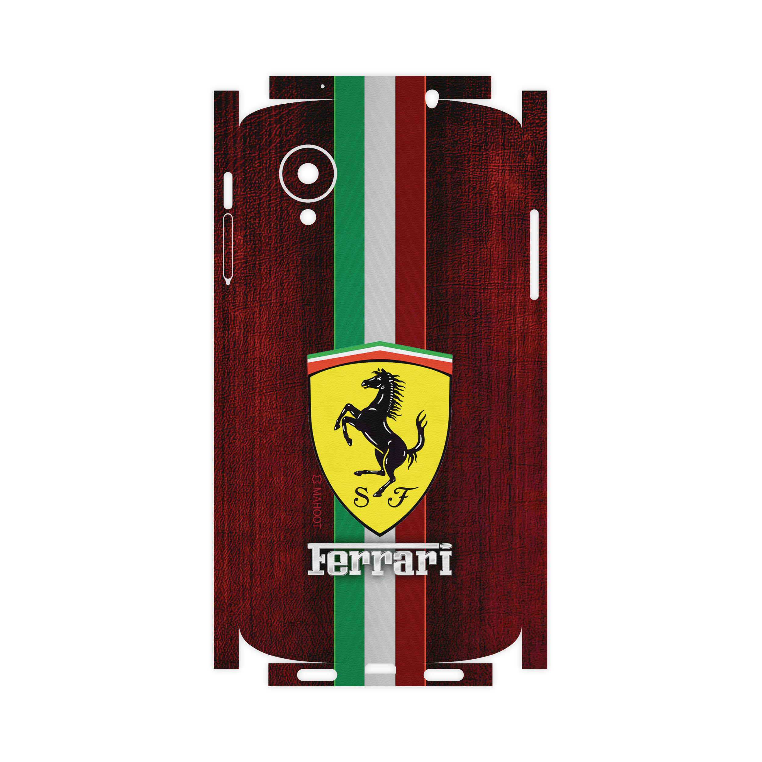 برچسب پوششی ماهوت مدل Ferrari-FullSkin مناسب برای گوشی موبایل گوگل Nexus 5