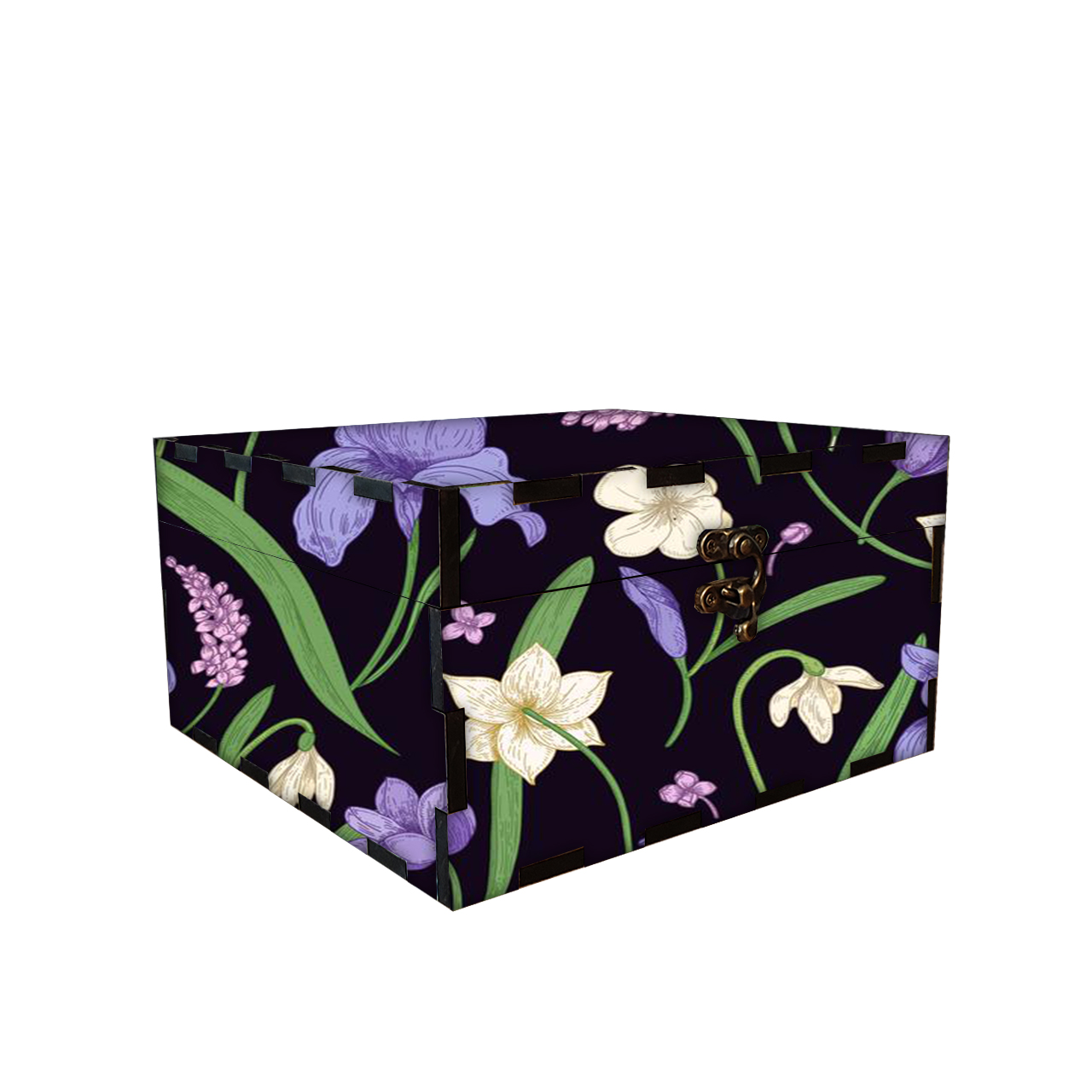 جعبه هدیه مدل گل کد 413